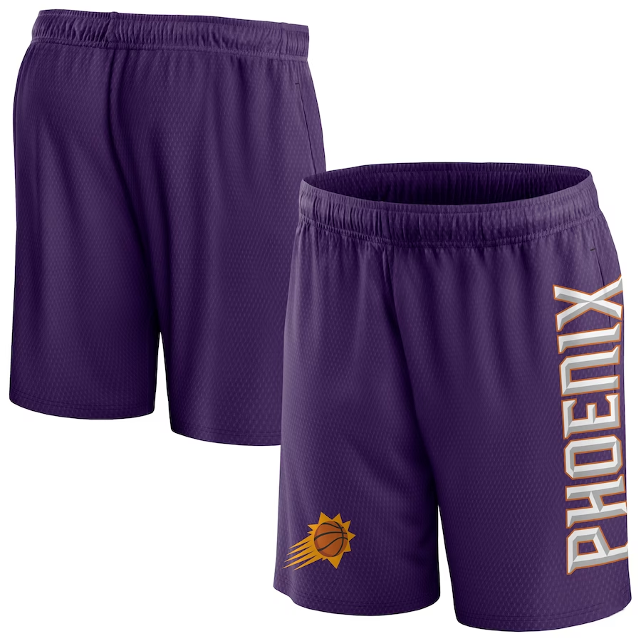 2024 Men NBA Phoenix Suns purple style #2 shorts